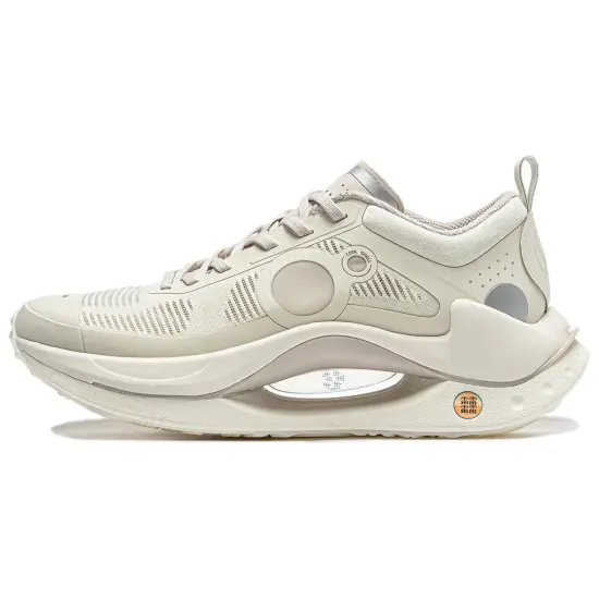 LiNing Jueying CRC Cushioned Slip-Resistant Low-Top Casual Shoes Women's Gel Yellow