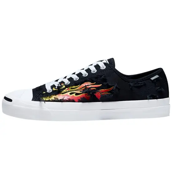 Converse Jack Purcell Pro Low 'Black Flame'