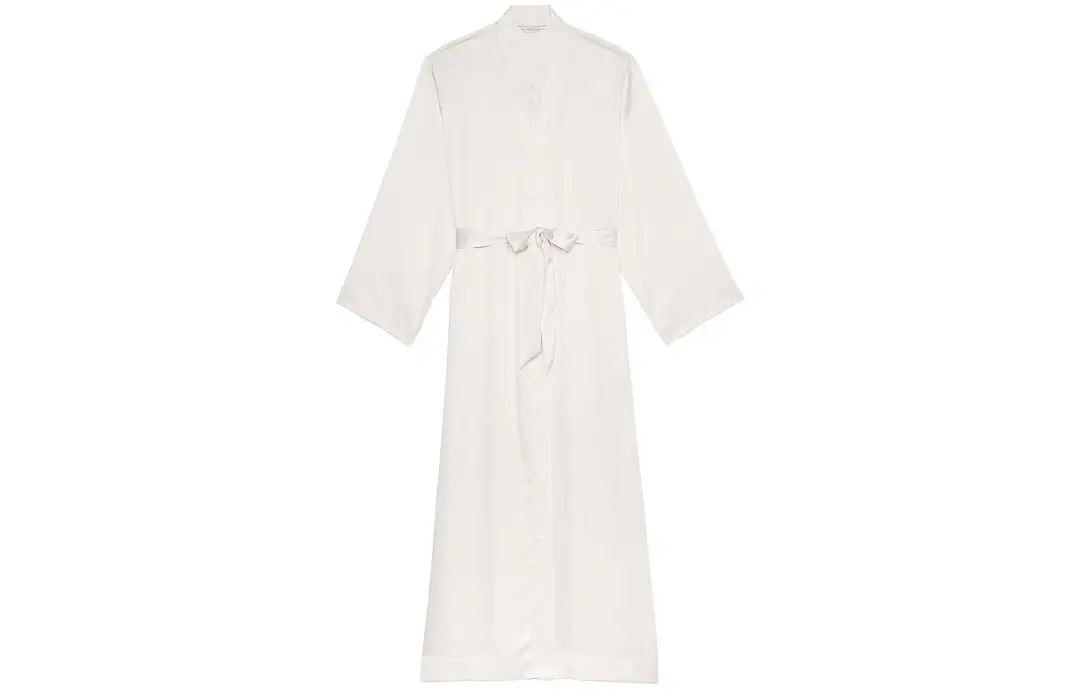 Victoria's Secret Sleep Robe Women's Coconut White