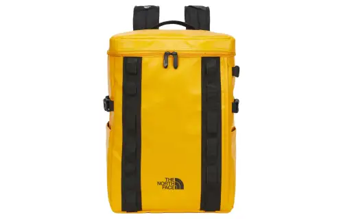 THE NORTH FACE 19L Backpack Outdoor Bag Polyester With Nylon Yellow Unisex
