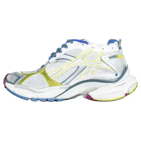 Balenciaga Women's Runner Sneaker 'Worn-Out - White Purple Blue'
