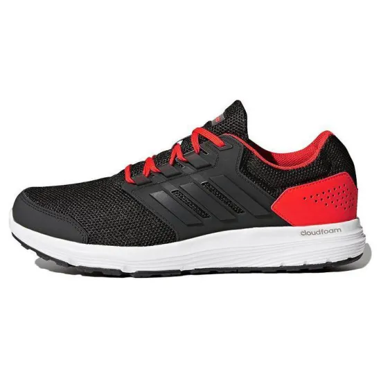 Adidas Galaxy 4 M Running Shoes Men Low-top Black/Red