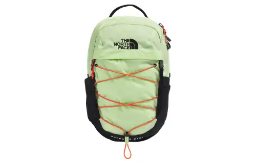 THE NORTH FACE Borealis 10L Outdoor Bags Recycled Polyester Starry Sky Green & TNF Black & Glitter Orange Women's
