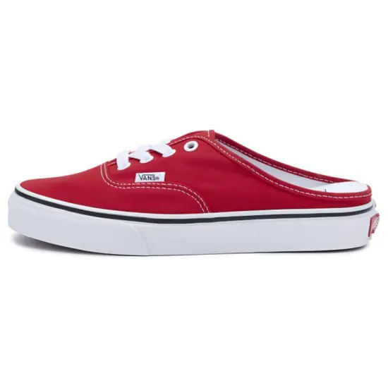 Vans Authentic Skateboarding Shoes Unisex Low-top Red