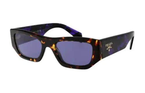 PRADA Tortoiseshell Rectangle frame Sunglasses