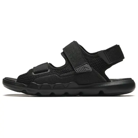 ANTA Life Collection Beach Sandals Men Black