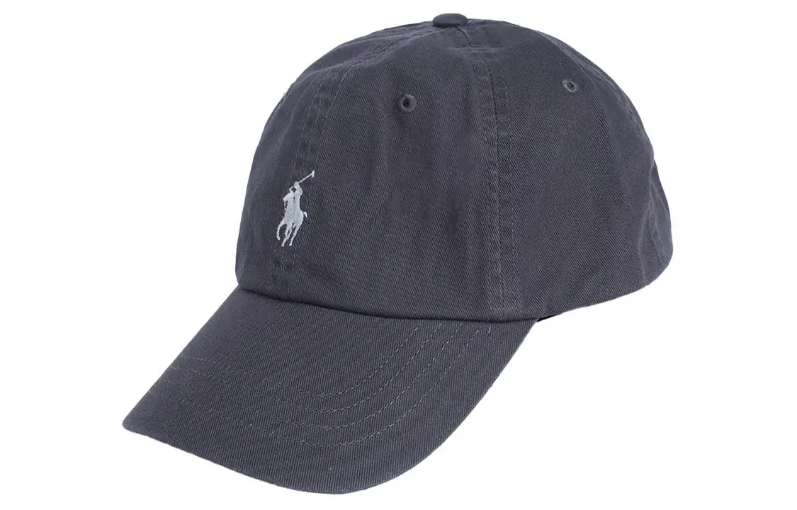 Polo Ralph Lauren Cotton Baseball Caps Unisex Black Gray
