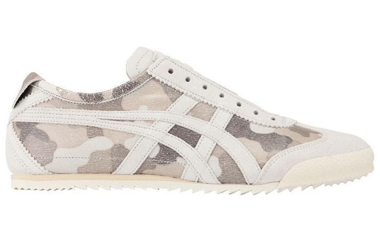 Onitsuka Tiger Mexico Slip On Deluxe ‘White Grey Camouflage’ Women’s