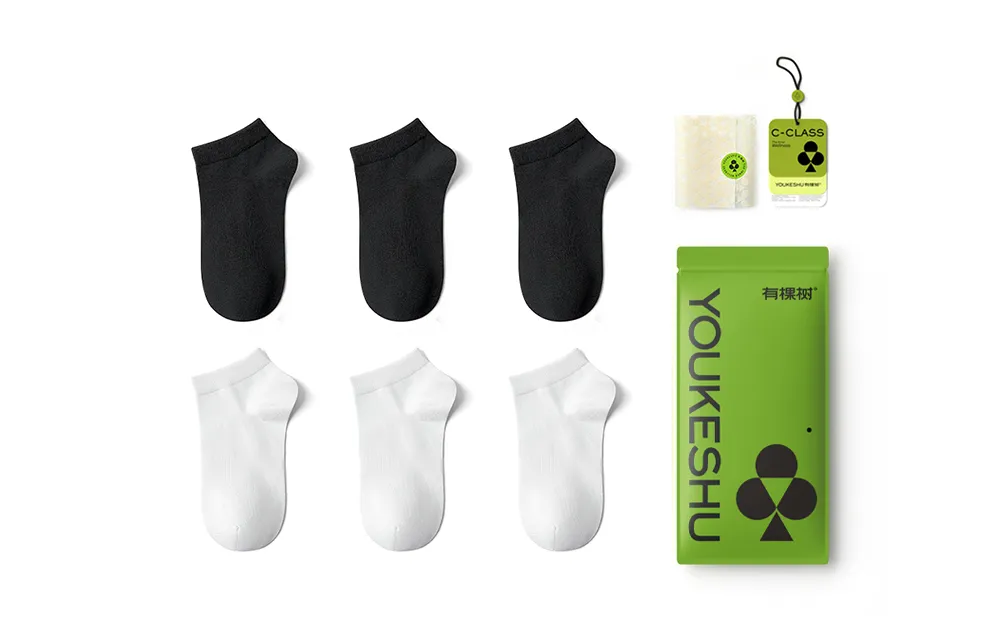 YOUKESHU Men's Ankle Socks