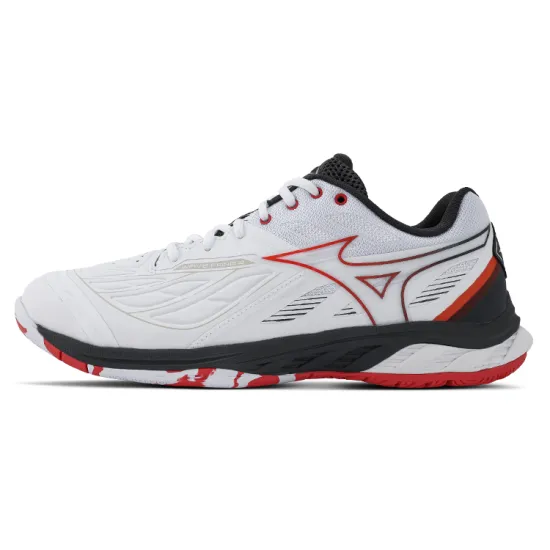 Mizuno Wave Fang 2 Wide 'White Radiant Red Ebony'