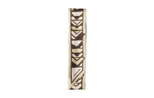 PRADA Geometric-print Scarf