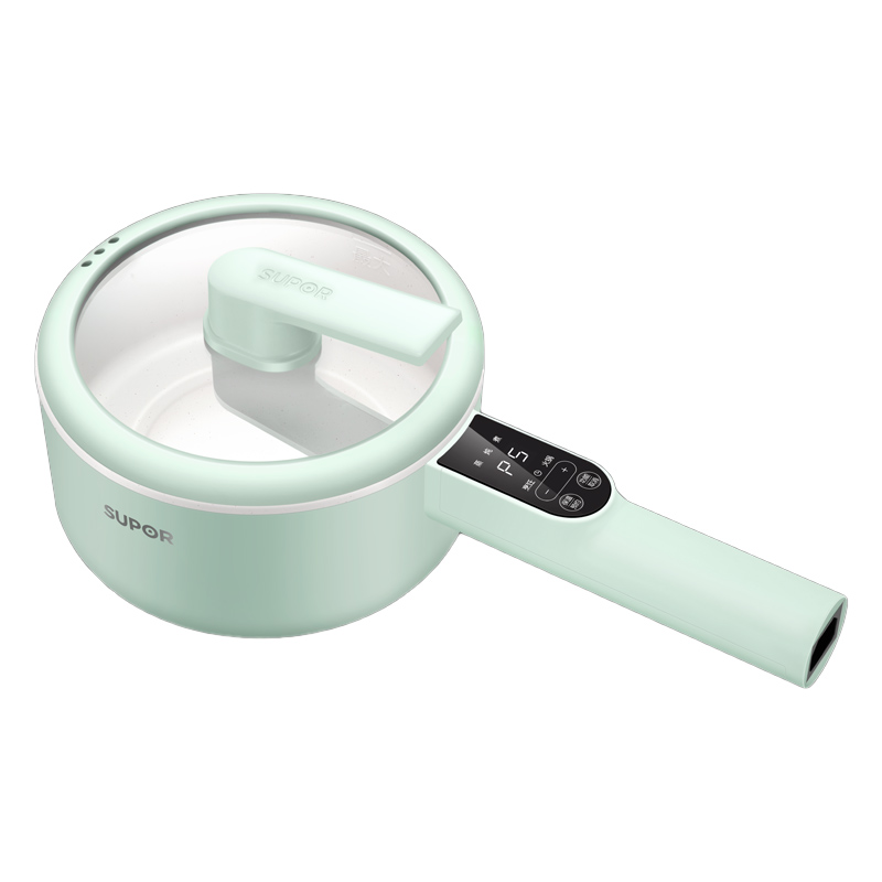 Supor Electric Cooking Pot Small Mini Hot Pot Multifunctional Household Student Dormitory Instant Noodles Non-stick Pot 1 Single 2 People H20YC841