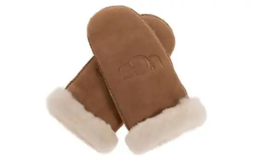 UGG Logo Embroidered Gloves