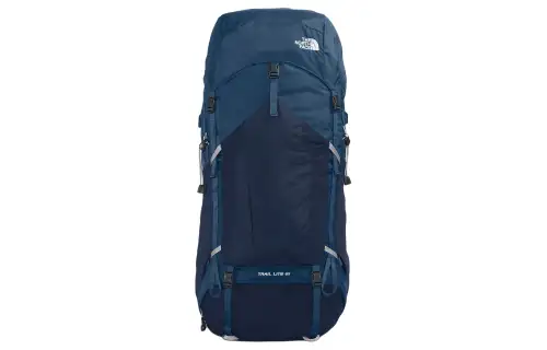 The north face, sports capacious backpack, travel regenerated nylon blue navy school bag for men and women, for beloved