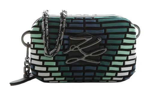 KARL LAGERFELD / Karl Lagerfeld Jeans Polyurethane Shoulder Bag, Crossbody Bag Women's Green