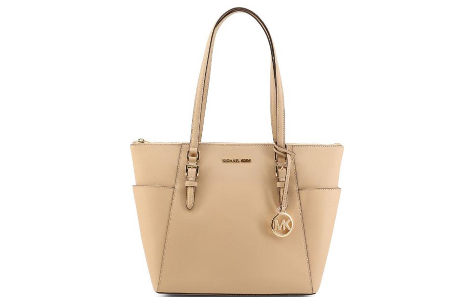 Женская сумка MICHAEL KORS Charlotte Tote (коричневая)