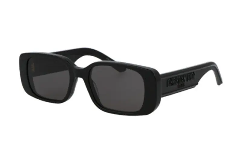 DIOR Rectangular Sunglasses Women's Black
