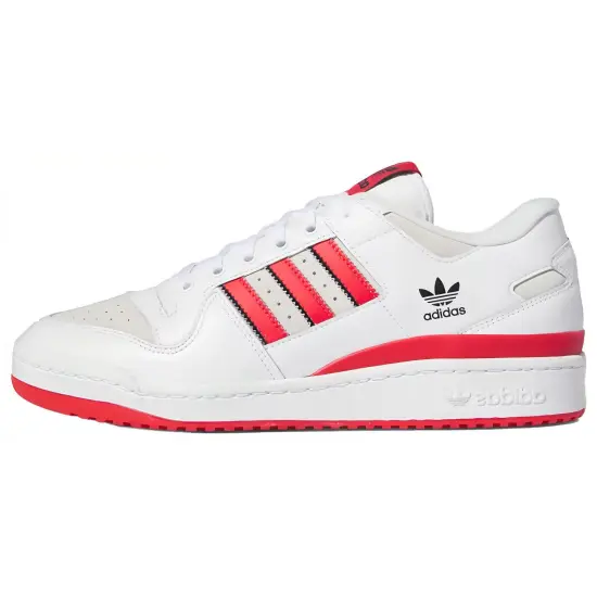 Adidas Originals Forum 84 Low Adv Cloud White Better Scarlet Core Black