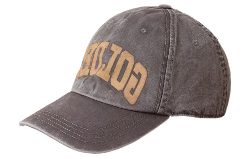 logo-print cotton cap