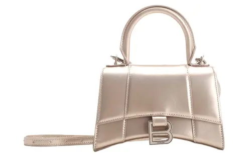 Balenciaga Calfskin Handbag Women's Champagne