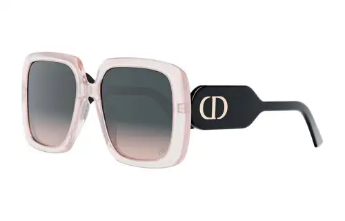 DIOR Irregular Shape Sunglasses Women's Pink
