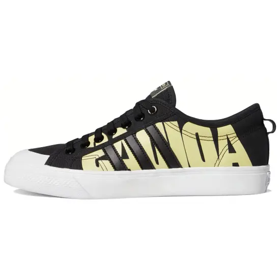 Adidas Originals NIZZA Series Skateboard Shoes Men Low-top Black