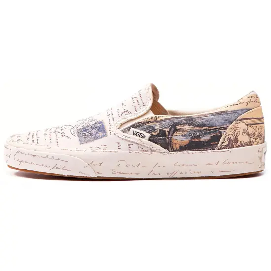 Vans Slip On Van Gogh Letters Women's