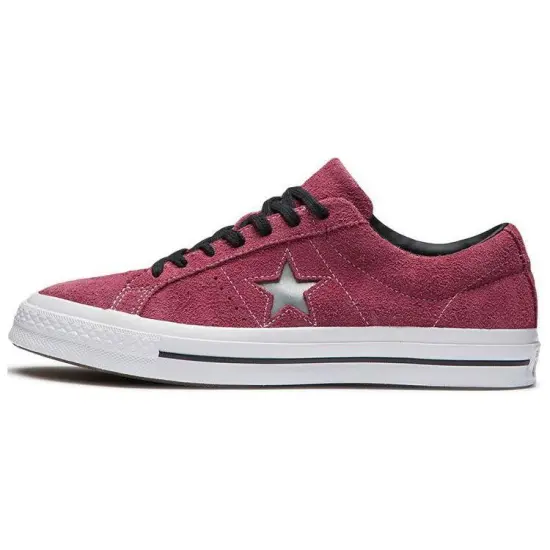 Converse One Star Canvas Shoes Unisex Low-top Red