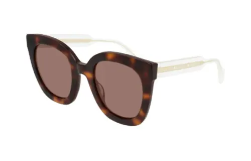 GUCCI Tortoiseshell Effect Sunglasses