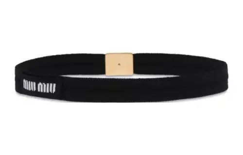MIU MIU Hair Bands Women's Black