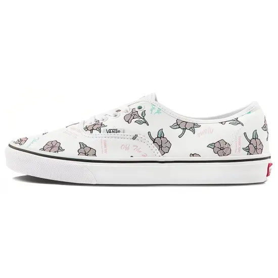 Vans Authentic Skateboarding Shoes Unisex Low-top White/powder