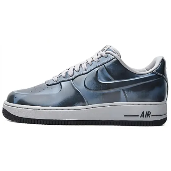 Nike Air Force 1 Skateboarding Shoes Unisex Low-top Foggy Blue