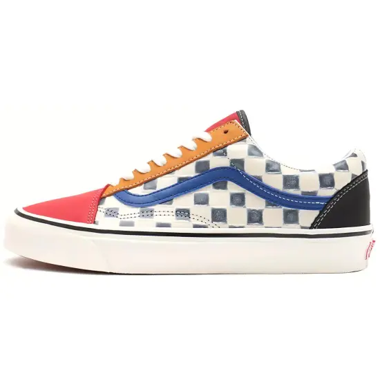 Vans Old Skool Skateboarding Shoes Unisex Low-top Black/white/purple/red/blue