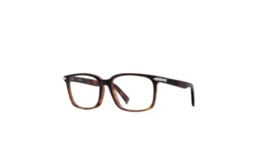 DIOR Plastic Irregular Shape Eyeglass Frames Men's Brown