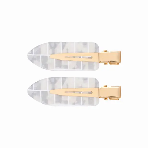 ZANC Acrylic Hair Clips Women's