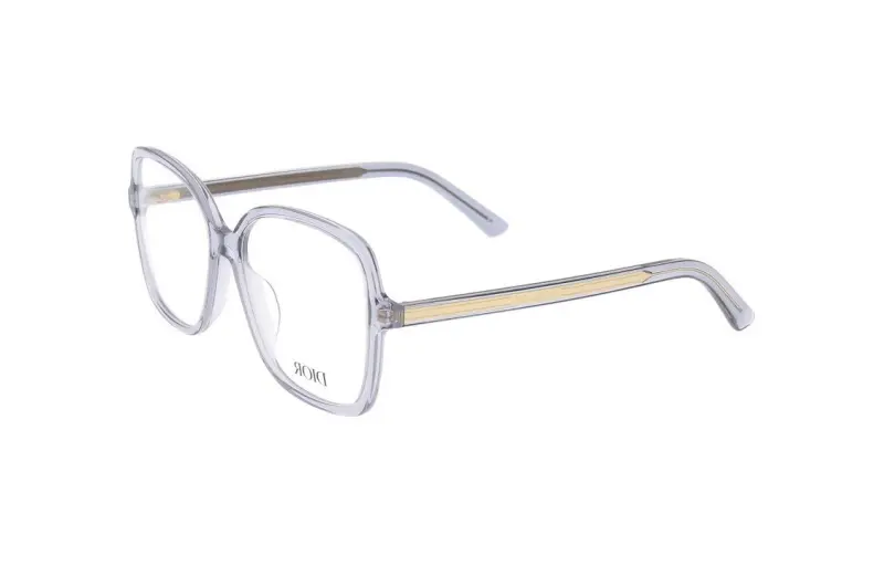 DIOR Butterfly Eyeglass Frames Unisex Light Gray