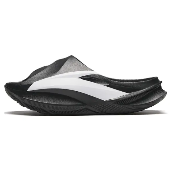 ANTA Life Collection Slide Slippers Men Basic Black/Pure White