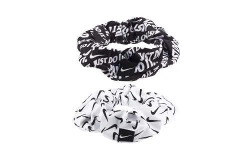 Nike Polyester, Rubber, Elastane Hair Tie Women's Black White