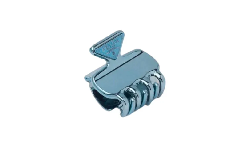 PRADA Hair Clips Women's Blue