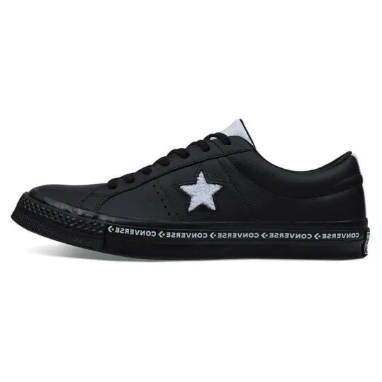 Converse One Star Skateboarding Shoes Unisex Low-top Black/white