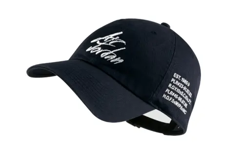 Jordan Letter Print Baseball Caps Unisex Black