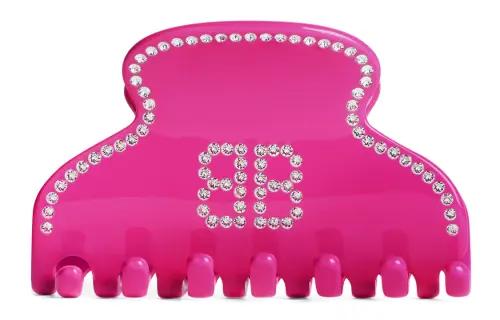 Balenciaga Hair Clips Women's Pink