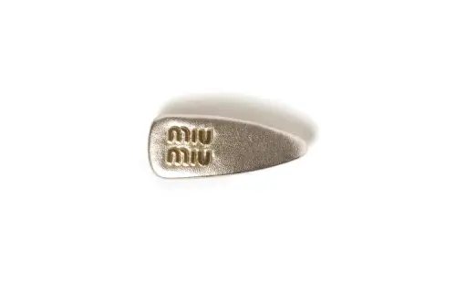 MIU MIU Hair Clips Women's Yellow