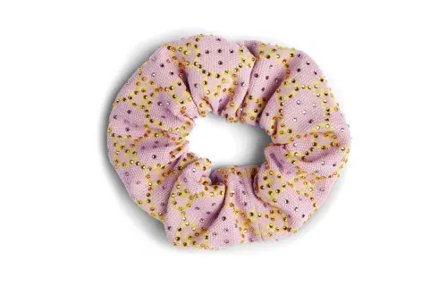 GUCCI Canvas Hair Ties Women's Pink