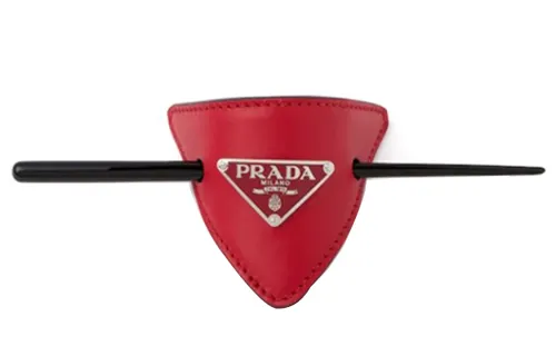 PRADA Hair Clips Women's Red
