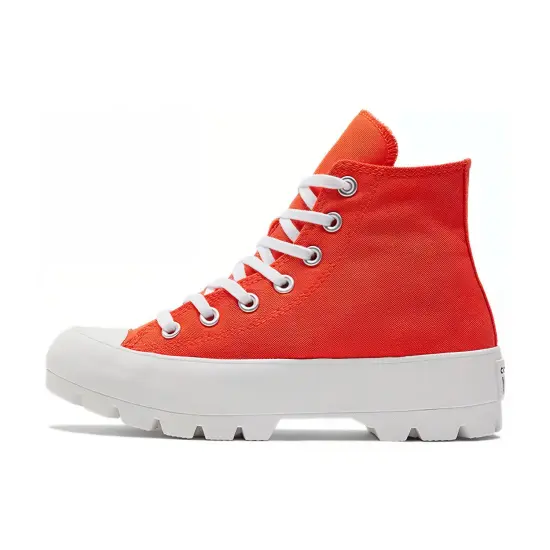 Converse Chuck Taylor All Star Canvas Shoes Women's High-top Orange