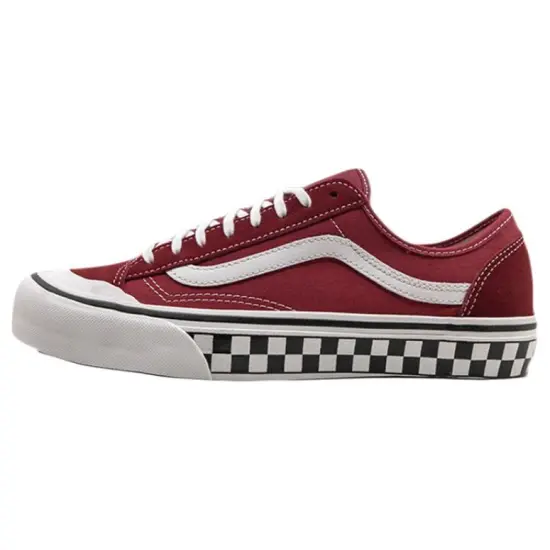 Vans Style 36 Skateboarding Shoes Unisex Low-top Red