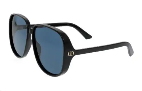 DIOR Square Sunglasses Women's Black