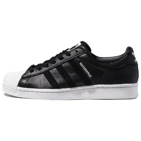 Adidas Originals Superstar Series Skateboard Shoes Unisex Low-top Black/white