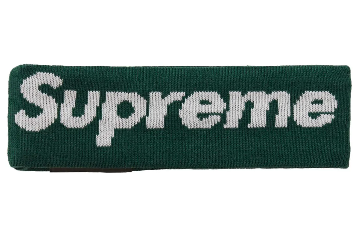 Supreme New Era Big Logo Headband FW18